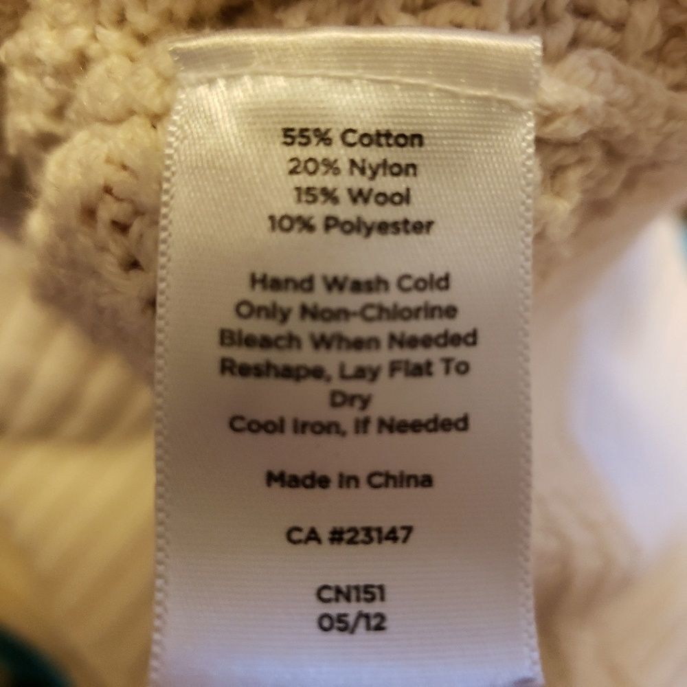 Talbots Button Down Sweater, Small, S - image 8